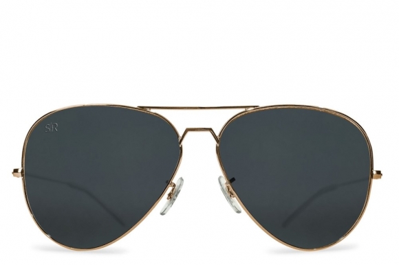 Shady Rays Aviator - Black Gold - Pro-polarized