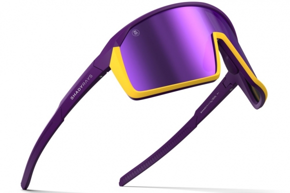 Shady Rays Rival Barstool Sports - Purple Yellow - Original Polarized