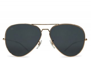 Shady Rays Aviator - Black Gold - Pro-polarized