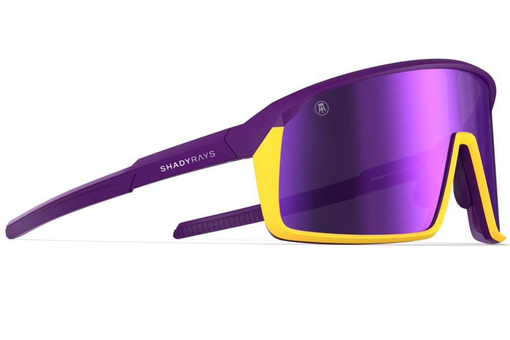 Shady Rays Rival Barstool Sports - Purple Yellow - Original Polarized