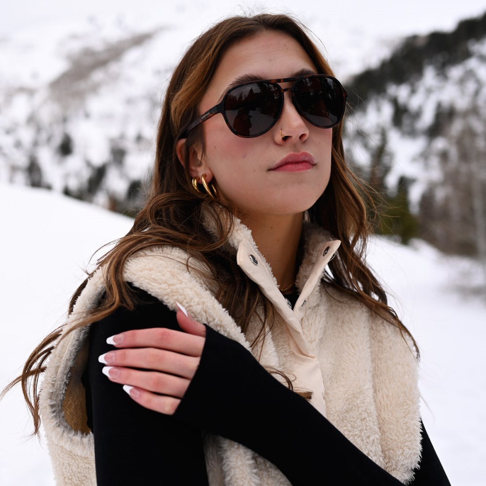 Shady Rays Aviator Crossover - Amber Tortoise