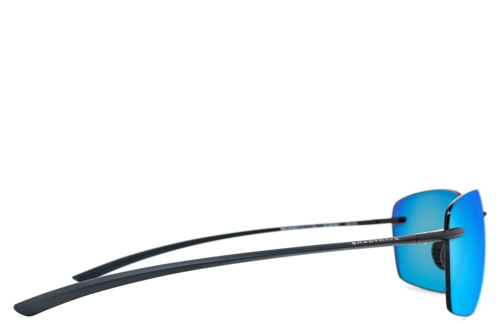 Shady Rays Huron Matte Black - Glacier - Colorush