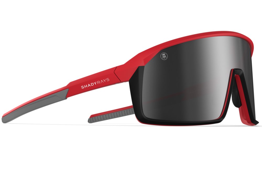 Shady Rays Rival Barstool Sports - Red Gray - Original Polarized