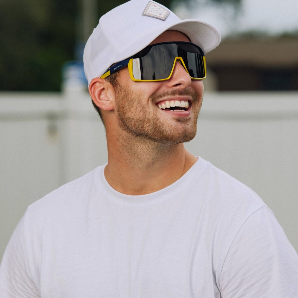 Shady Rays Rival Barstool Sports - Blue Yellow - Original Polarized