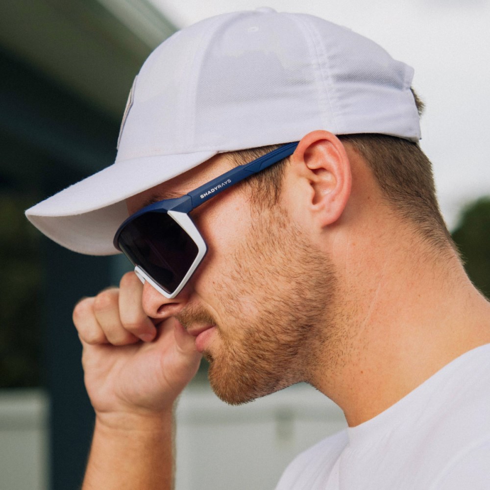 Shady Rays Rival Barstool Sports - Blue White - Original Polarized