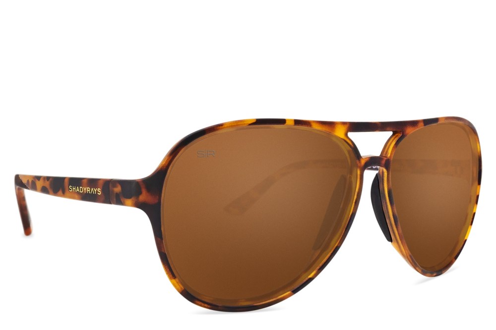 Shady Rays Aviator Crossover - Amber Tortoise