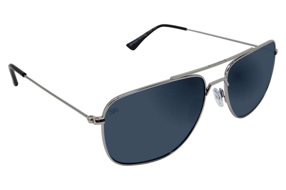 Shady Rays Navigator - Navy Silver - Pro-polarized