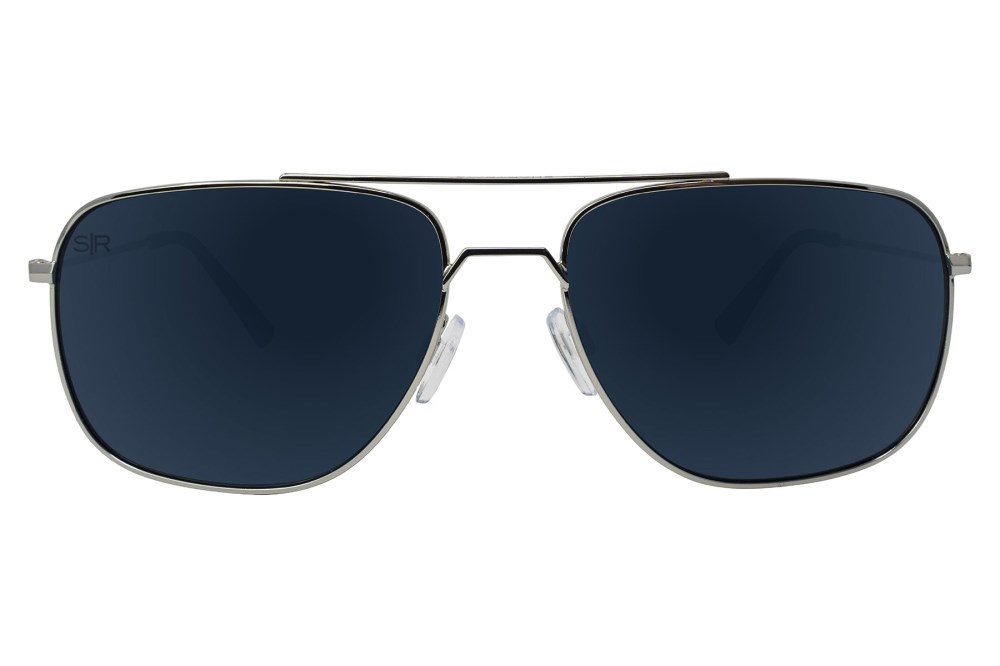 Shady Rays Navigator - Navy Silver - Pro-polarized