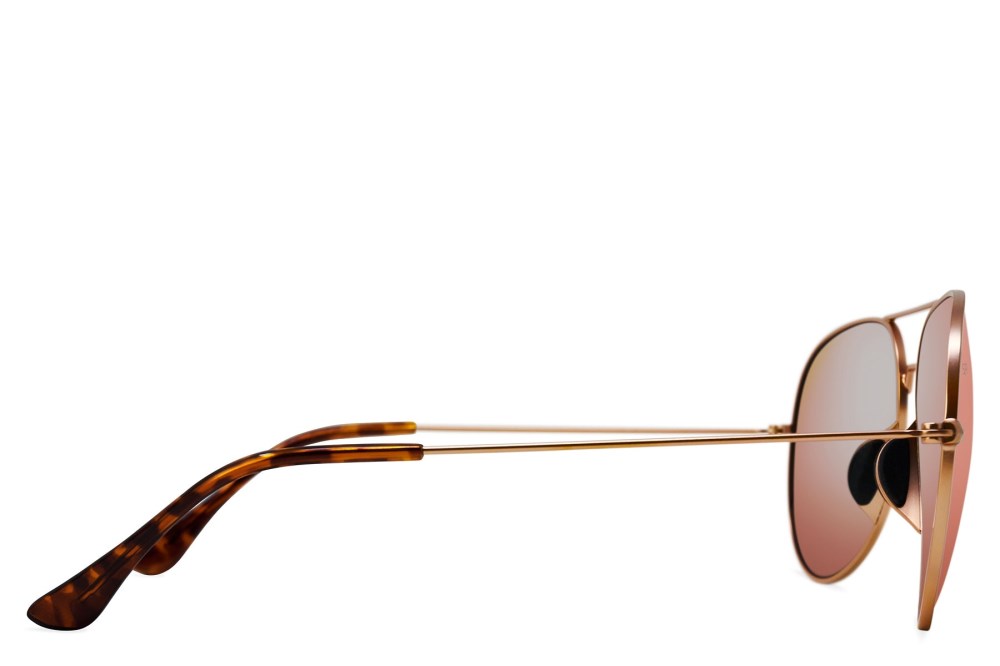 Shady Rays Tangle Free Aviator - Rose Gold - Pro-polarized