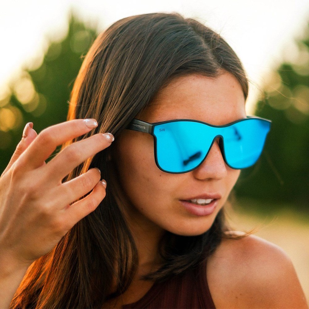 Shady Rays HighRise - Black Ocean Timber - Original Polarized