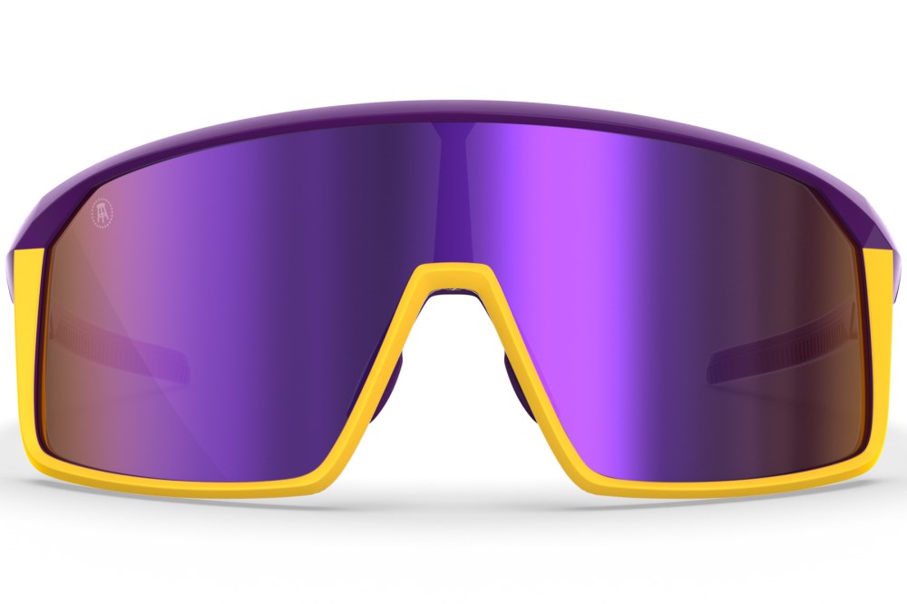 Shady Rays Rival Barstool Sports - Purple Yellow - Original Polarized