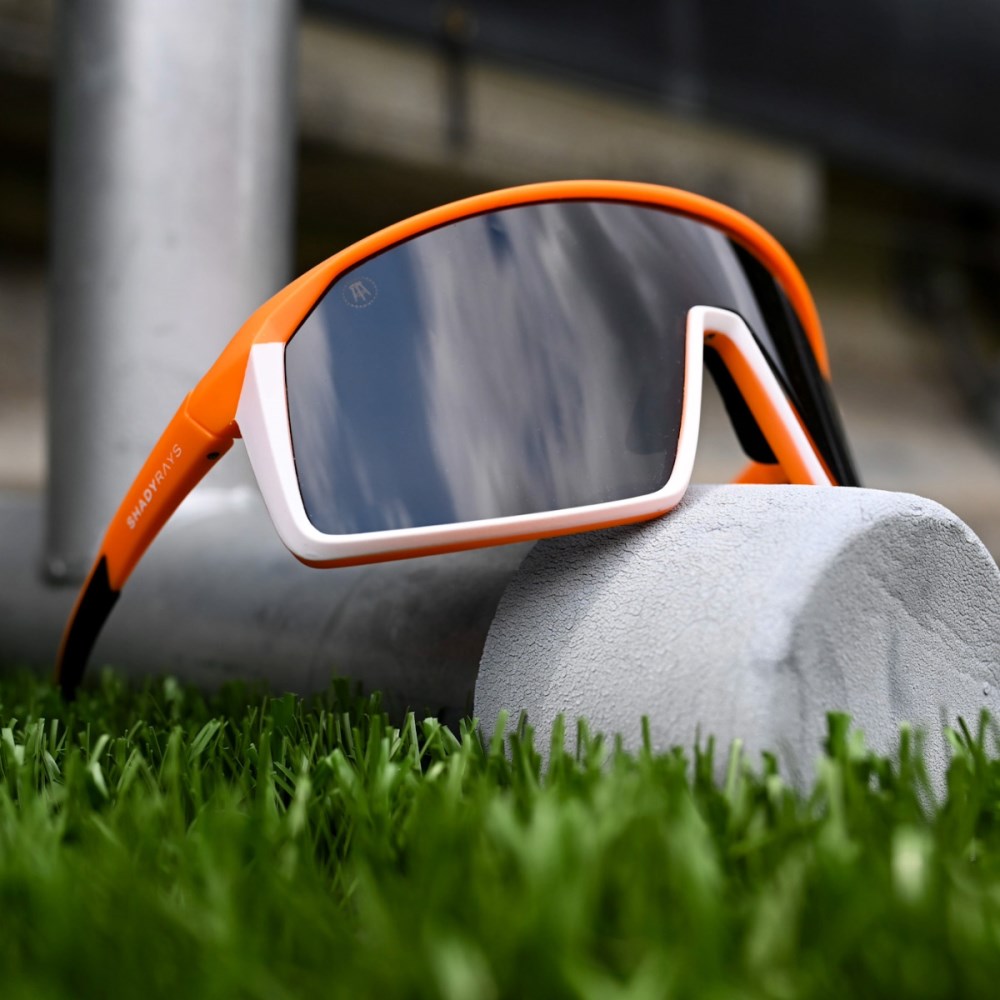 Shady Rays Rival Barstool Sports - Orange White - Original Polarized