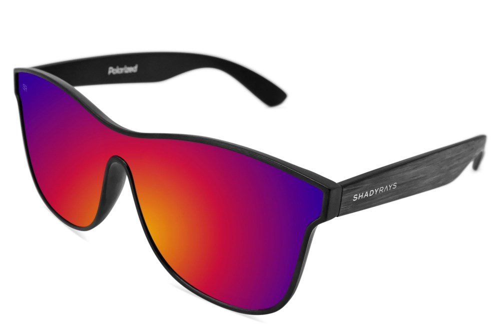 Shady Rays HighRise - Black Mirage Timber - Original Polarized
