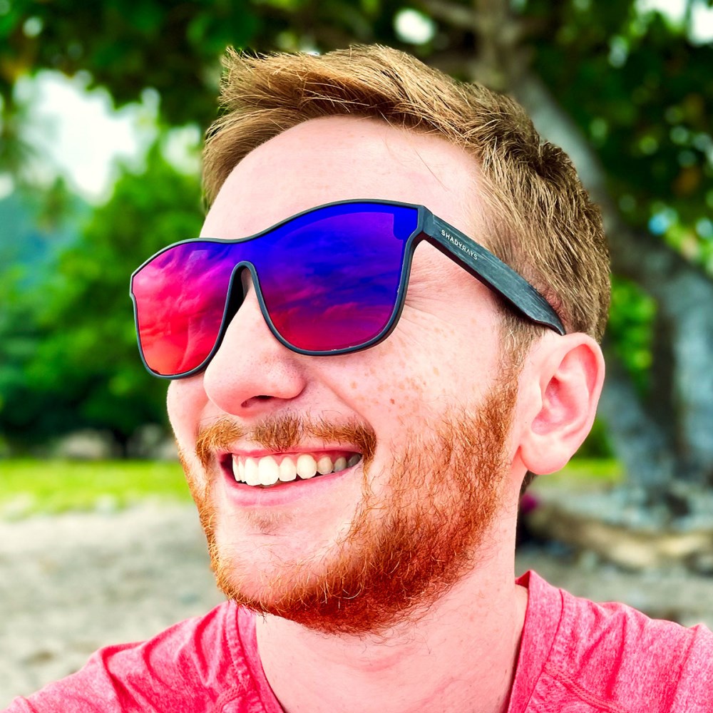 Shady Rays HighRise - Black Mirage Timber - Original Polarized