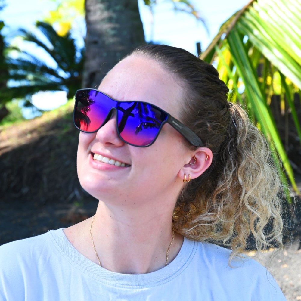 Shady Rays HighRise - Black Mirage Timber - Original Polarized