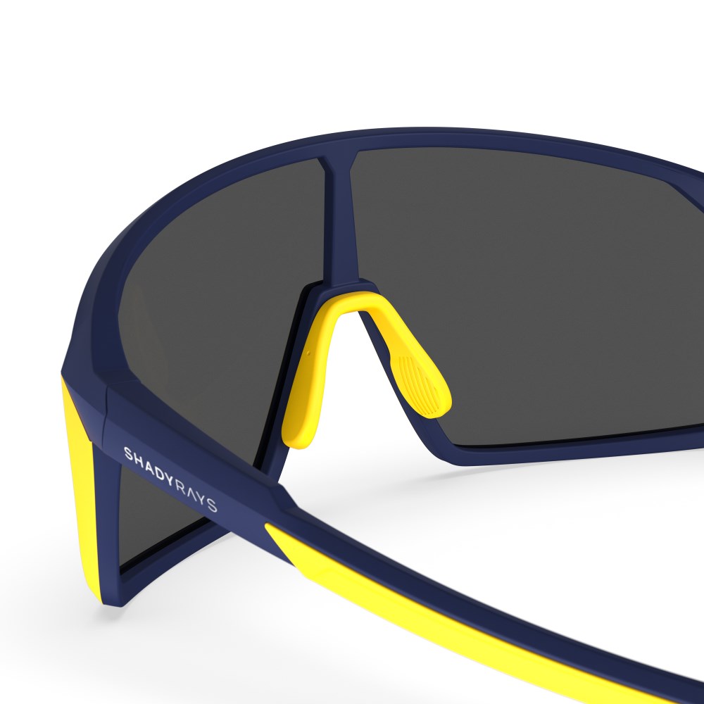 Shady Rays Rival Barstool Sports - Blue Yellow - Original Polarized
