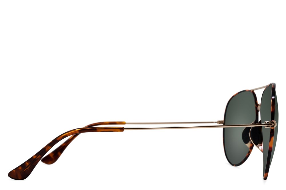 Shady Rays Tangle Free Aviator - Green Tortoise - Pro-polarized