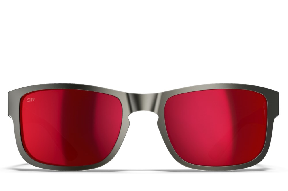 Shady Rays Forged Titan - 23XI Edition Red - Pro-polarized