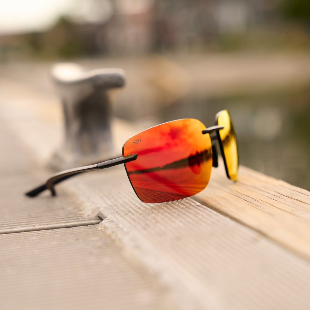 Shady Rays Huron Matte Black - Infrared - Pro-polarized