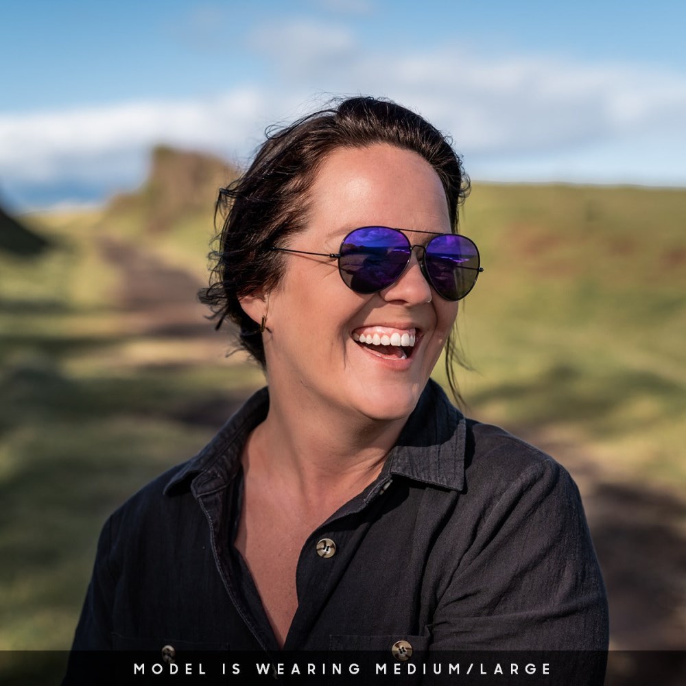 Shady Rays Tangle Free Aviator - Purple - Pro-polarized