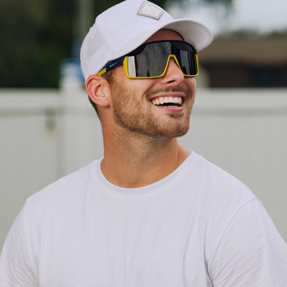 Shady Rays Rival Barstool Sports - Blue Yellow - Original Polarized