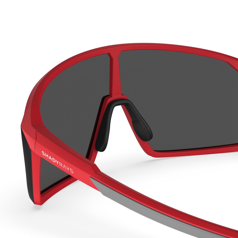 Shady Rays Rival Barstool Sports - Red Gray - Original Polarized